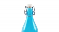Бутылка голубая с крышкой 1 литр