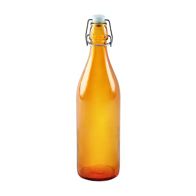 Бутылка оранжевая с крышкой 1 литр ― NaDache47.ru