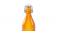 Бутылка оранжевая с крышкой 1 литр